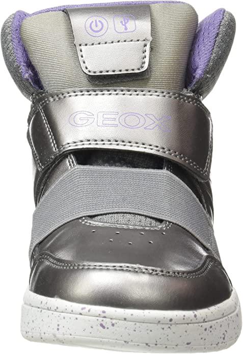 Кроссовки демисезонные Geox XLED с подсветкой р. 37 Silver/Lilac (19445592) - фото 5