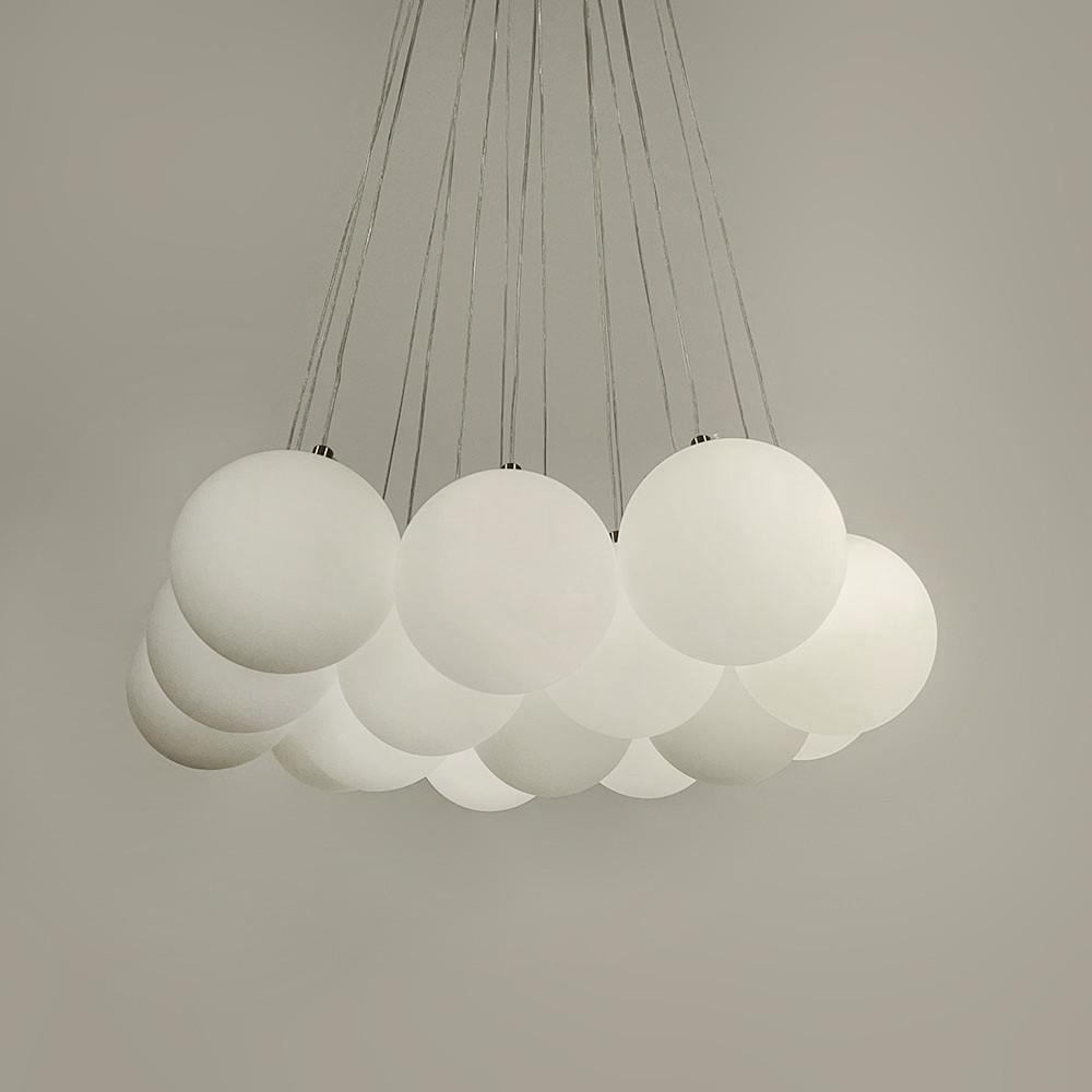 Люстра-пучок на 13 білих плафони Латунь (MJ201/13 AB+WT) - фото 4 Люстра-пучок на 13 білих плафони Латунь (MJ201/13 AB+WT) - фото 4