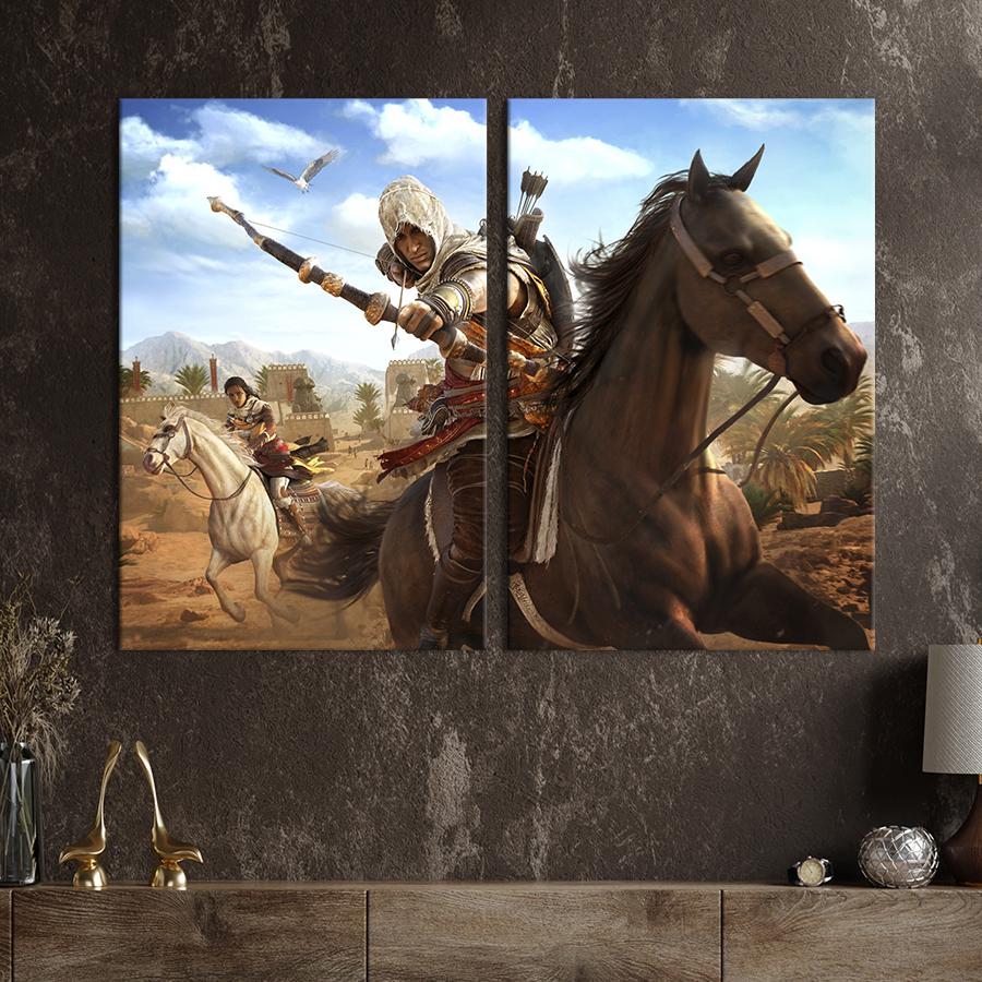 Картина на холсте Assassin’s Creed Origins 165x122 см (1457-2)
