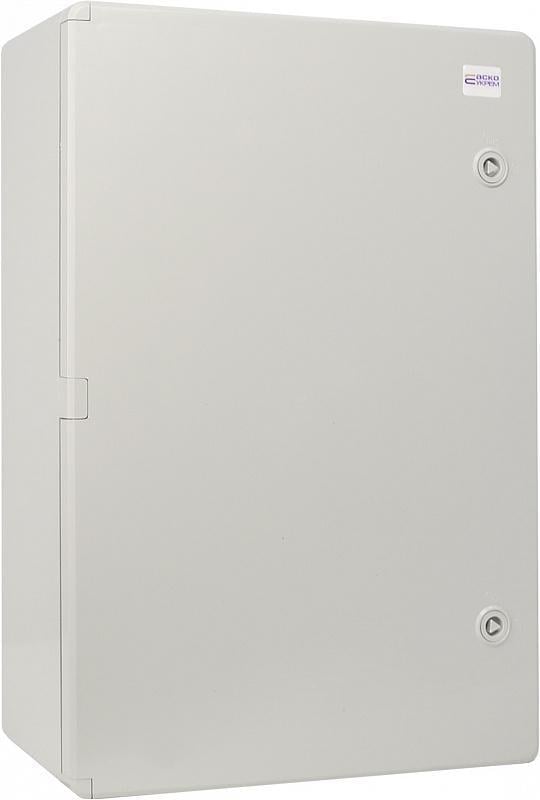 Корпус пластиковый АСКО-Укрем Ubox ударопрочный с монтажной панелью IP65 600х400х200 мм (A0270010022)
