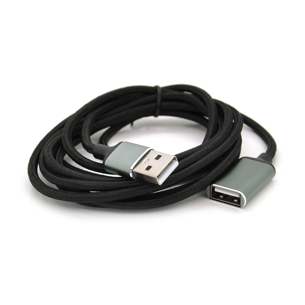 Подовжувач Veggieg USB 2,0 AM/AF 2 м Чорний (YUT_V2695) Подовжувач Veggieg USB 2,0 AM/AF 2 м Чорний (YUT_V2695)