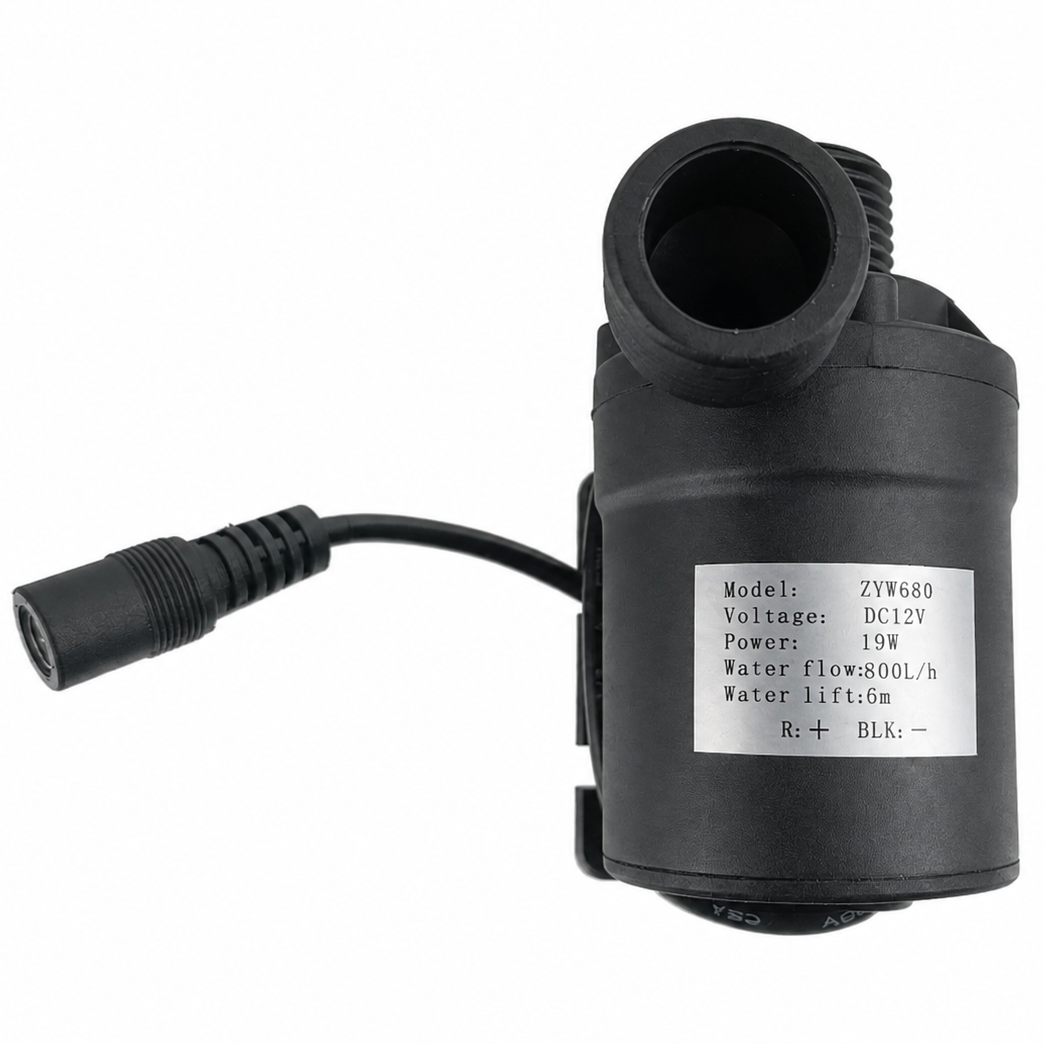 Погружной насос RIAS ZYW680 безщеточный 800 л/ч 19W Black (3_08711)