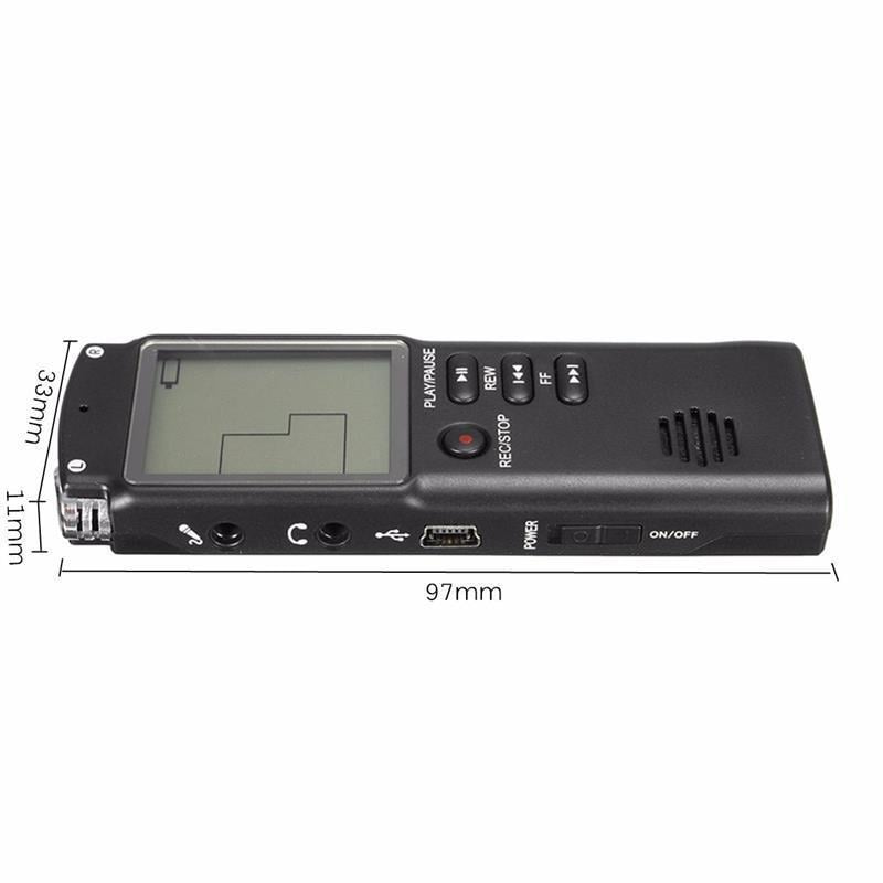 Диктофон цифровий T-60 VAS MP3/Стерео 8 Гб (000104) - фото 2