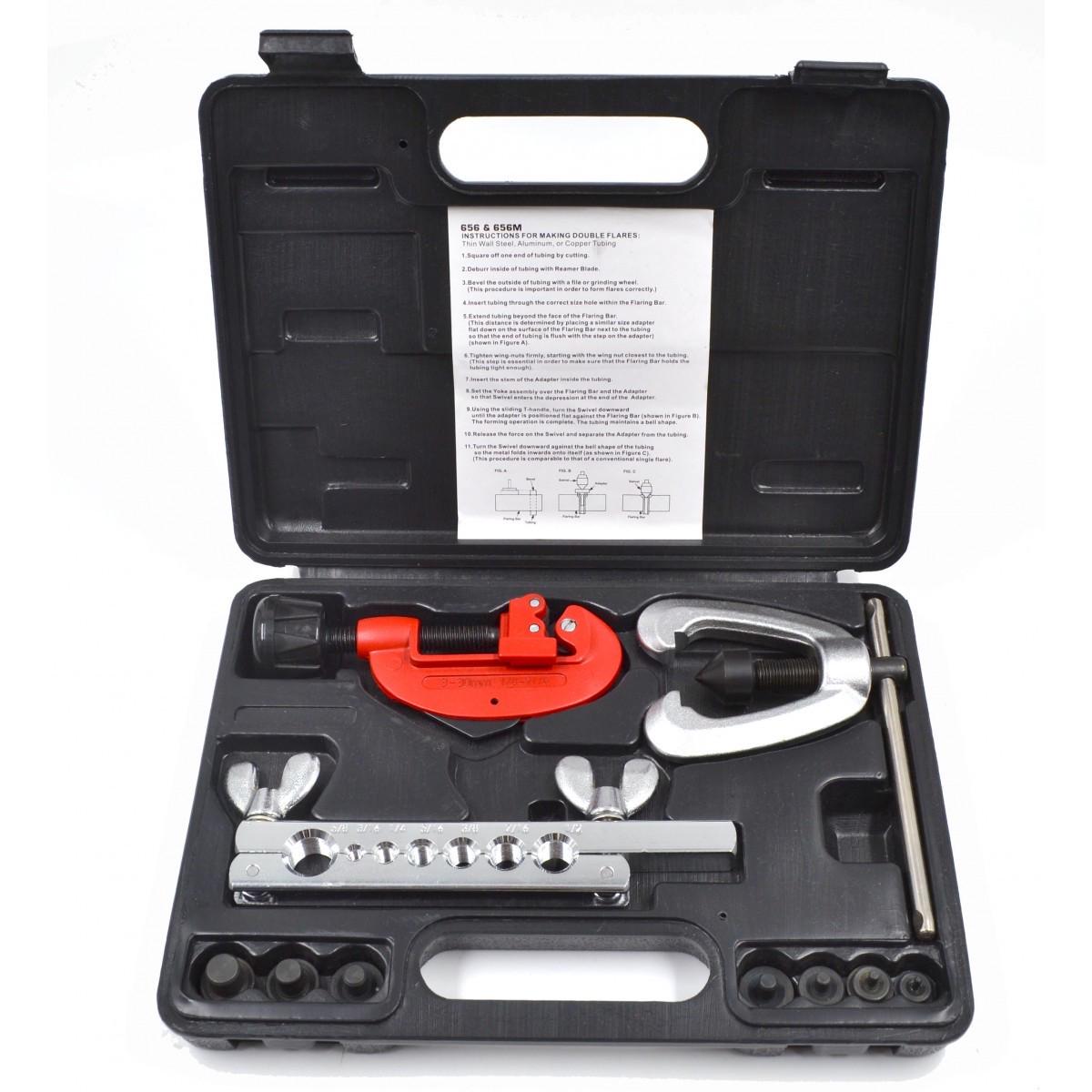 Набор для развальцовки тормозных трубок 10 шт. 5-16 мм AL-FA AL10500