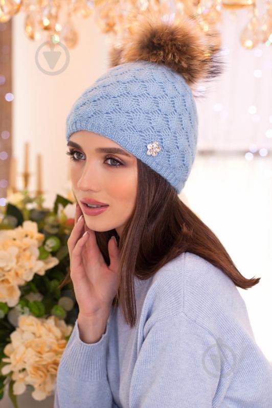 Шапка «Жасмин» Braxton голубой 56-59