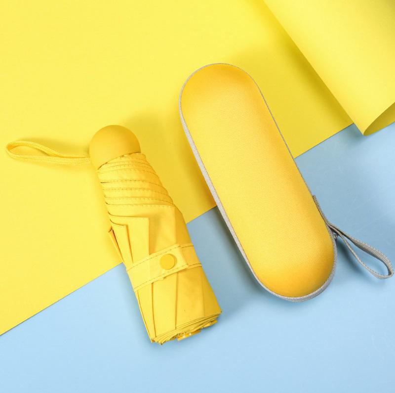 Парасоля складна 14316 95 см Жовтий (4786309)