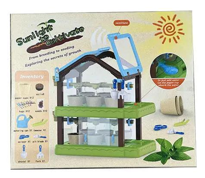 Теплица мини с системой полива для юного садовода (466404814) - фото 8