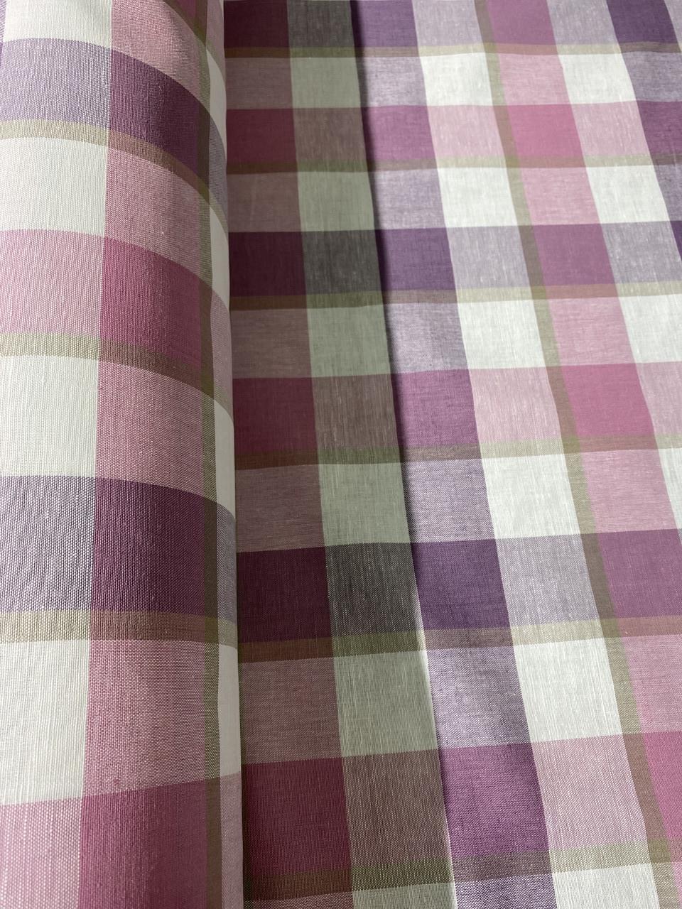 Ткань скатертная LINEN PLUS льняная 155 см 1/1 Меланж - фото 3