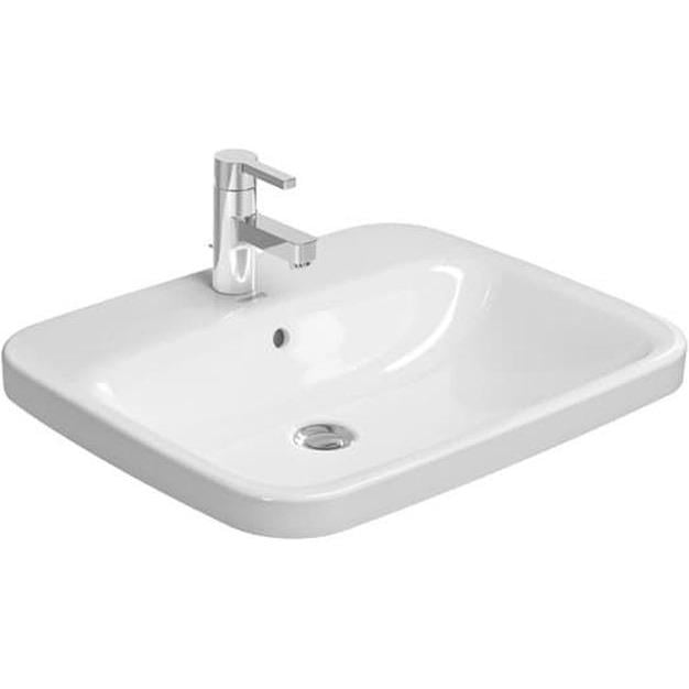 Раковина врізна Duravit Durastyle 615x495 прямокутна, біла (0374620000)
