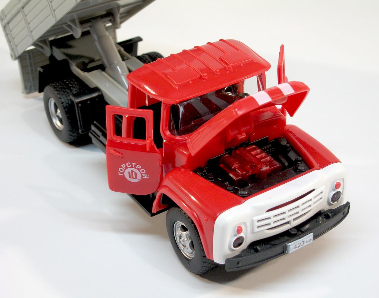 Модель пластмассовая ЗИЛ-130 (9709C) - фото 8 Модель пластмассовая ЗИЛ-130 (9709C) - фото 8