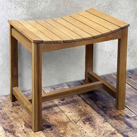 Табурет для ванной из дерева Танкен Сиена (ТВН-001905)