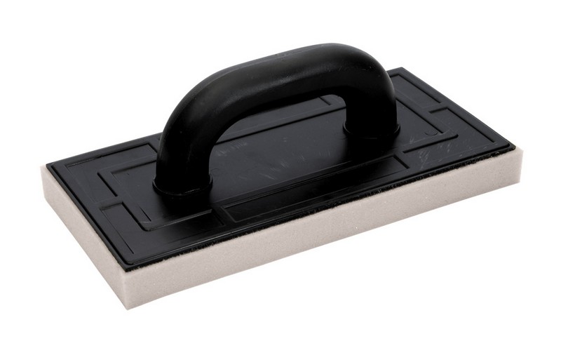 Терка пластиковая MasterTool 130х270 мм поролон 25 мм Белый (08-1324)