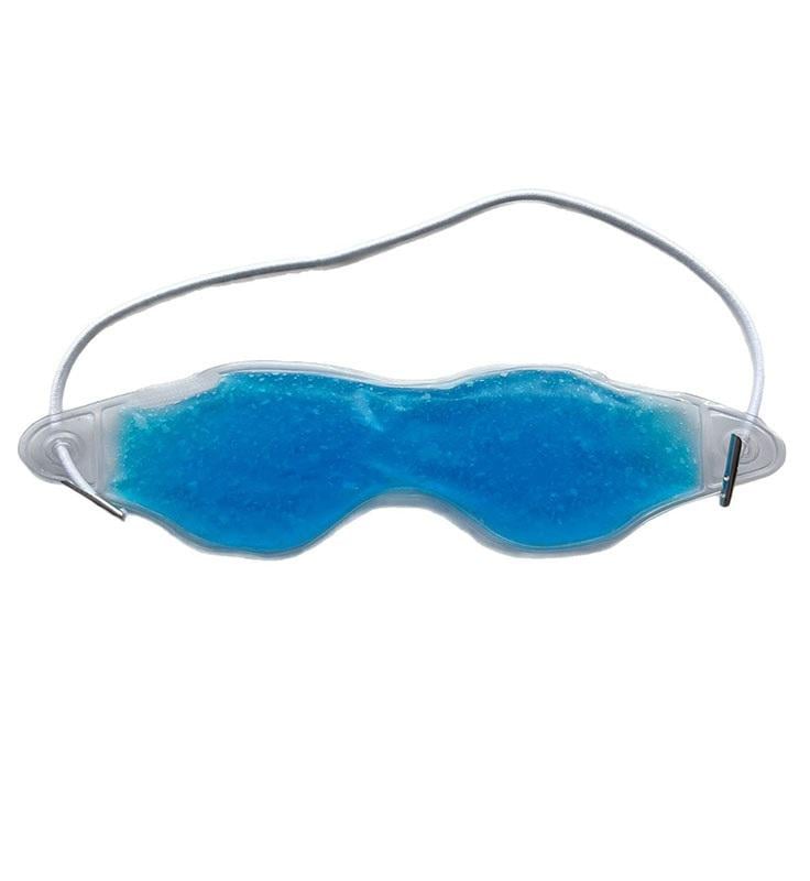 Маска для глаз косметическая с гелем охлаждающий и согревающий эффект 2в1 Синий (R9472)