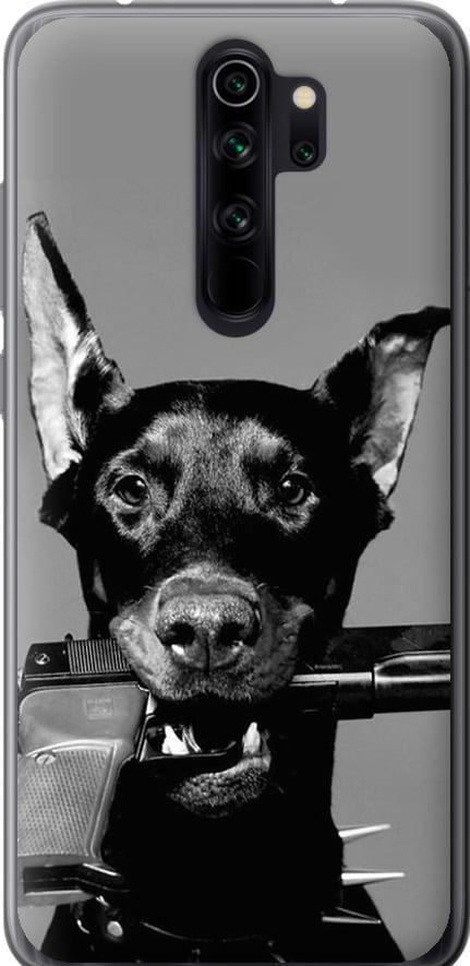 Чехол на Xiaomi Redmi Note 8 Pro Доберман (2745t-1783-42517)
