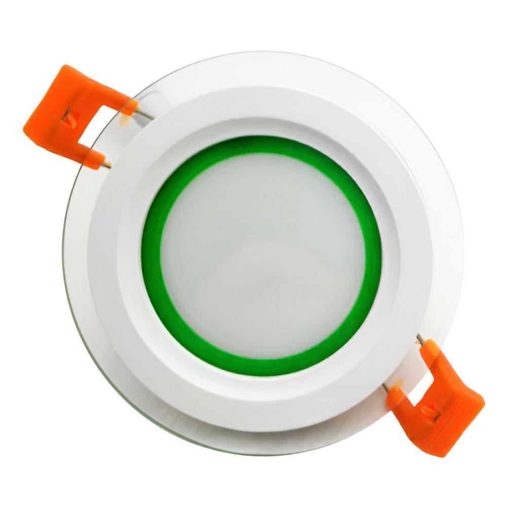 Панель LED Lemanso Сяйво 9W 720Lm 4500K з помаранчевою підсвіткою (LM1037)