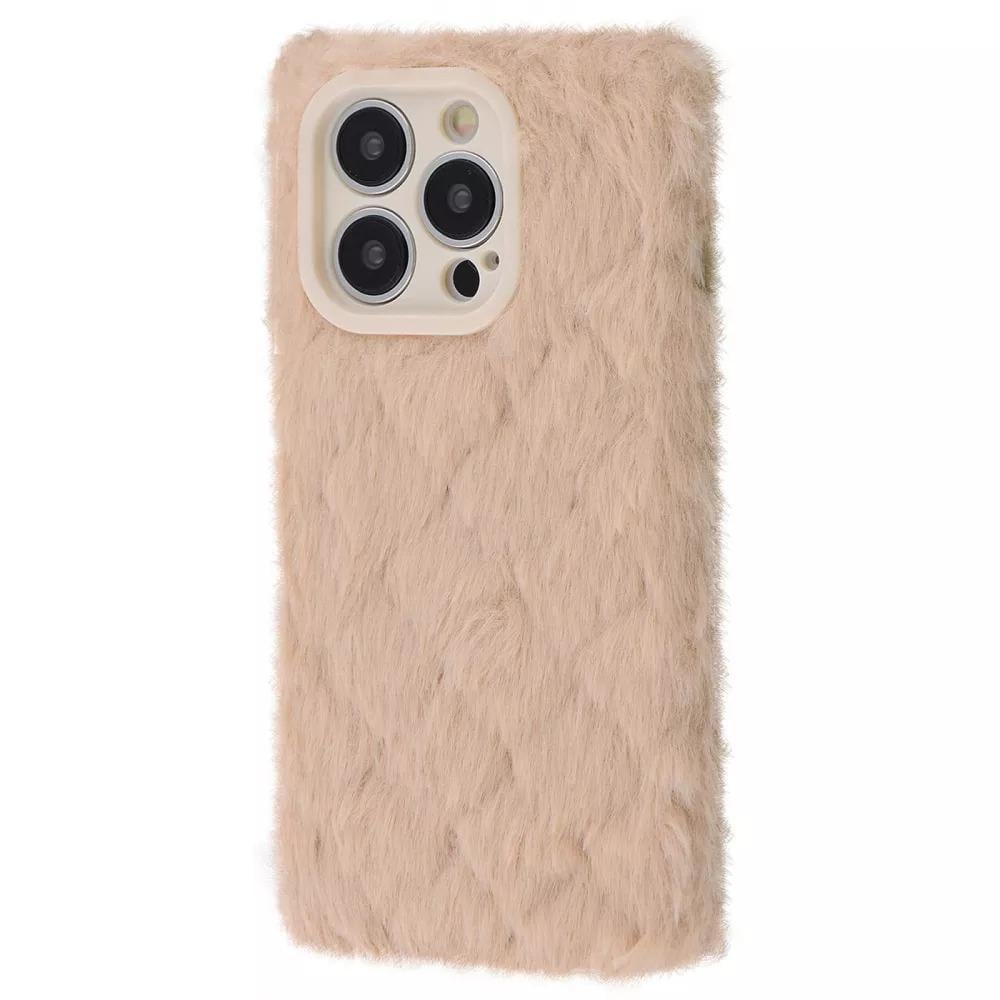 Чехол для телефона PRC Fluffy Love Case iPhone 14 Pro Max Pink sand