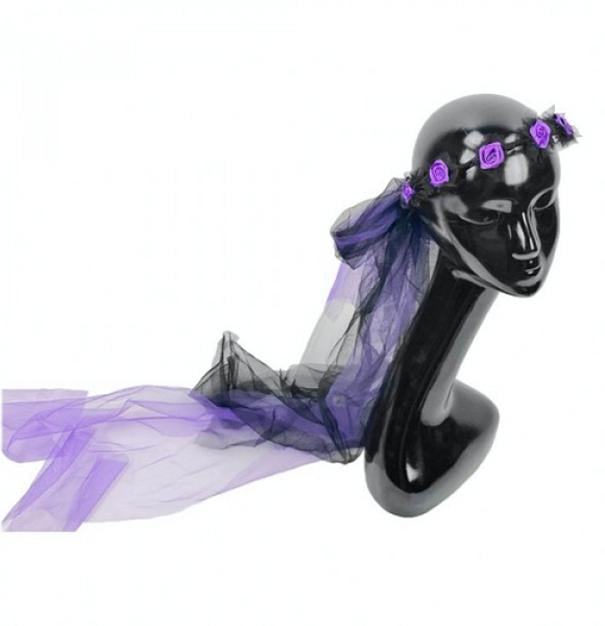 Декор на Хэллоуин Seta Венок Готическая невеста (20-900BLK-VT)