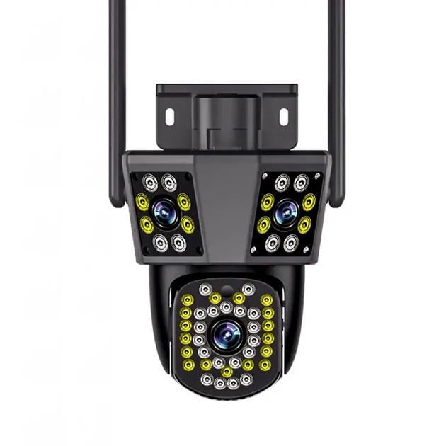 Камера відеоспостереження UKC вулична WiFi з трьома об'єктивами поворотна IPC360 9 Мп (2487229584) Камера відеоспостереження UKC вулична WiFi з трьома об'єктивами поворотна IPC360 9 Мп (2487229584)