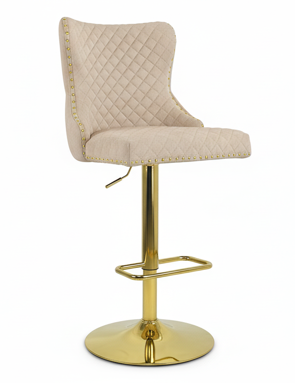 Барный стул Lord регулируемый Золотой (33554299)