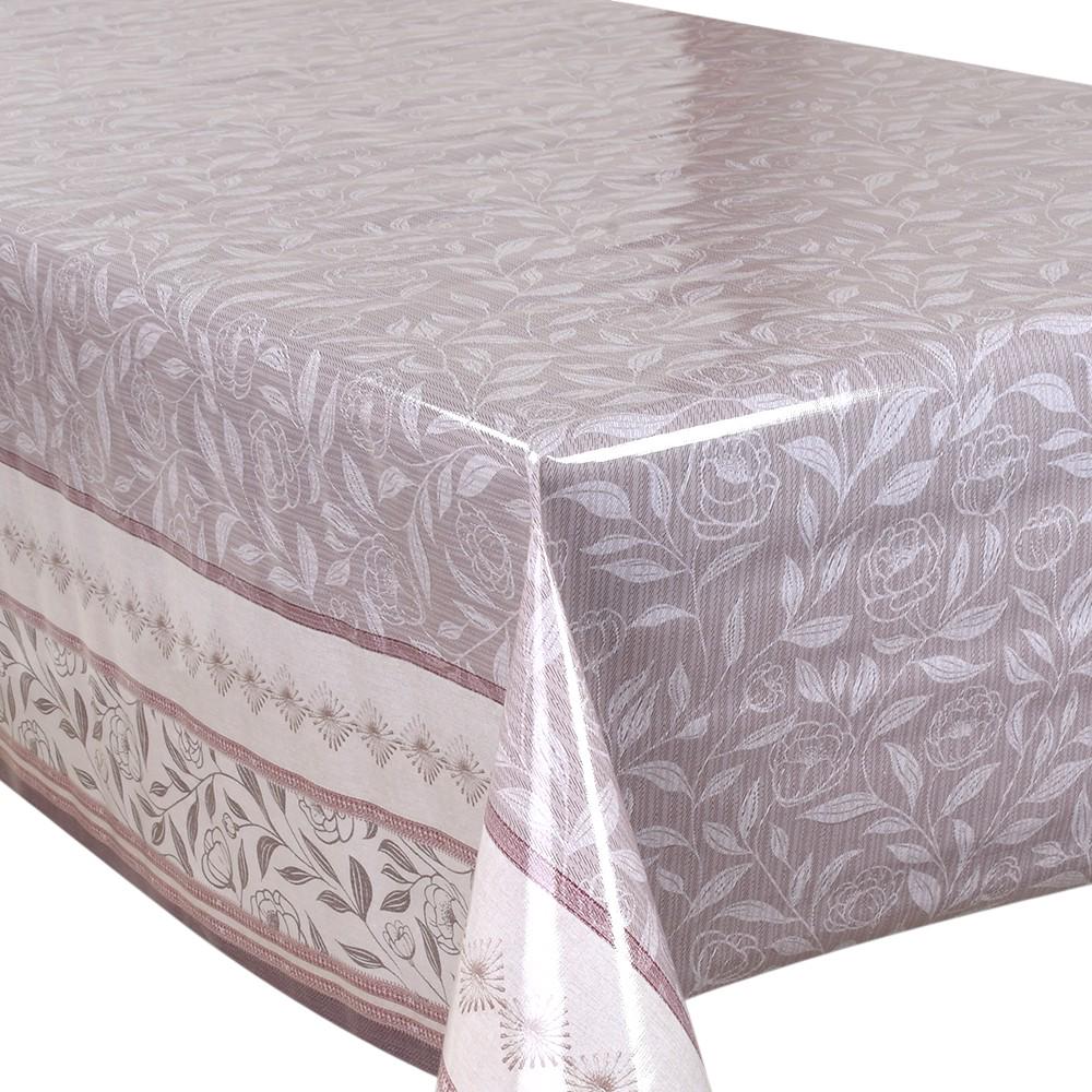 Клеенка на стол Glossy MA-5992-2 1,37х20 м Бежево-коричневый (31330699)