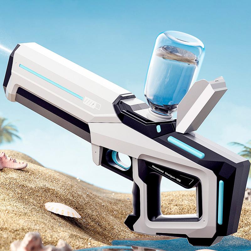 Пистолет водяной динамическая подсветка Aojiate LED Белый (MG60B) - фото 10 Пистолет водяной динамическая подсветка Aojiate LED Белый (MG60B) - фото 10