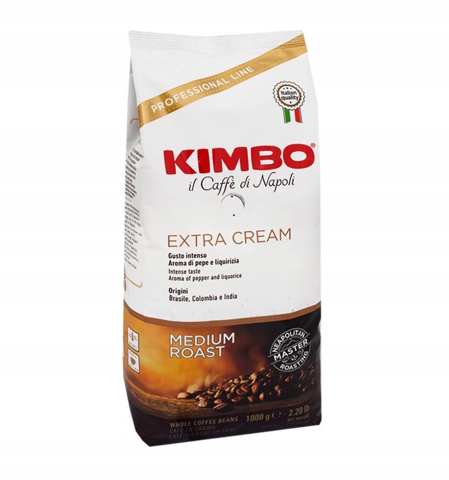 Кава змішана зернова Kimbo Espresso Bar Extra Cream 1000 г