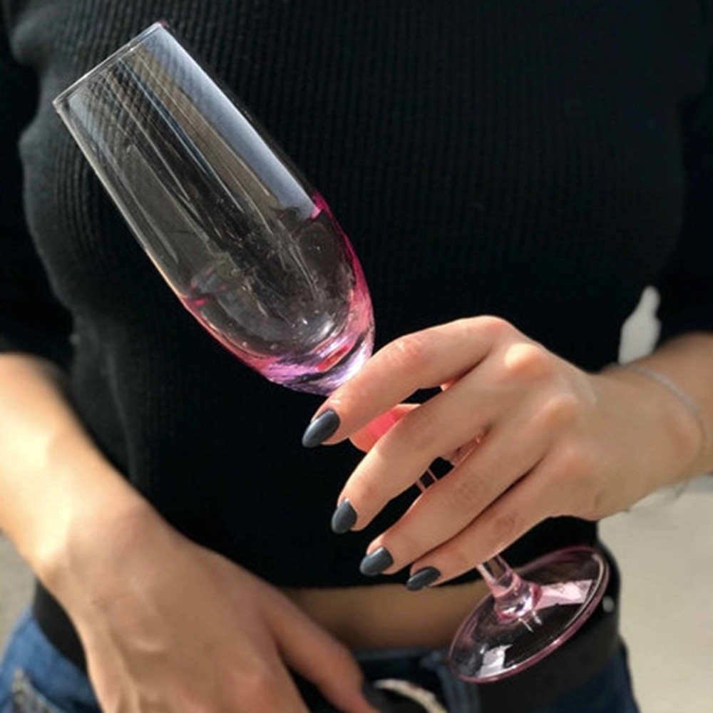 Бокал для шампанського 250 мл Рожева мрія (21-9AF9085A) - фото 3 Бокал для шампанського 250 мл Рожева мрія (21-9AF9085A) - фото 3