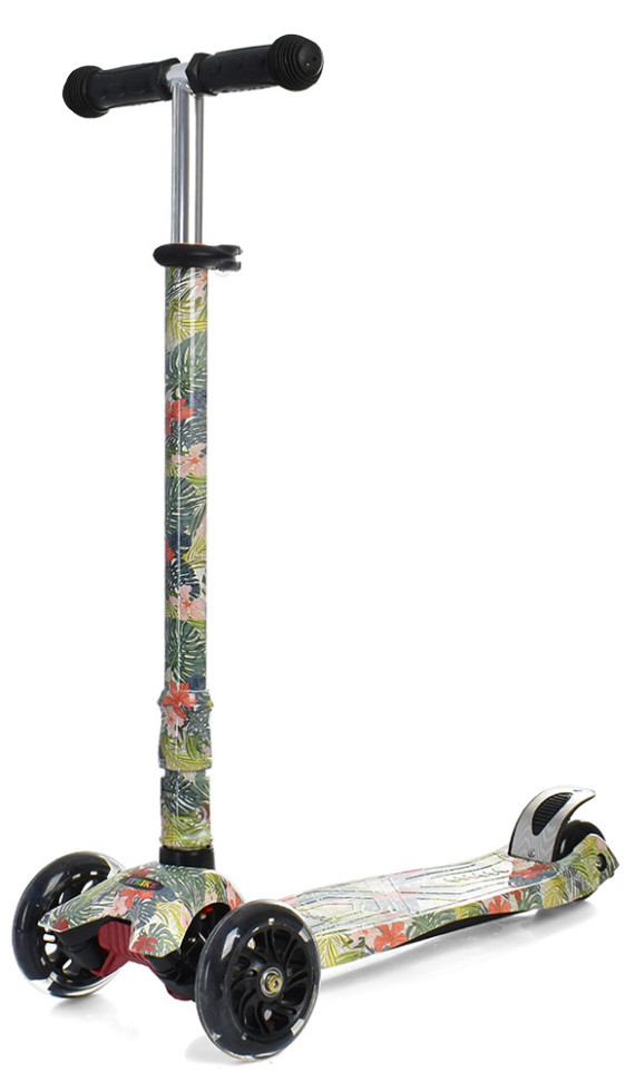 Самокат iTrike MAXI триколісний складний Пісочний (DS-171-S-92)