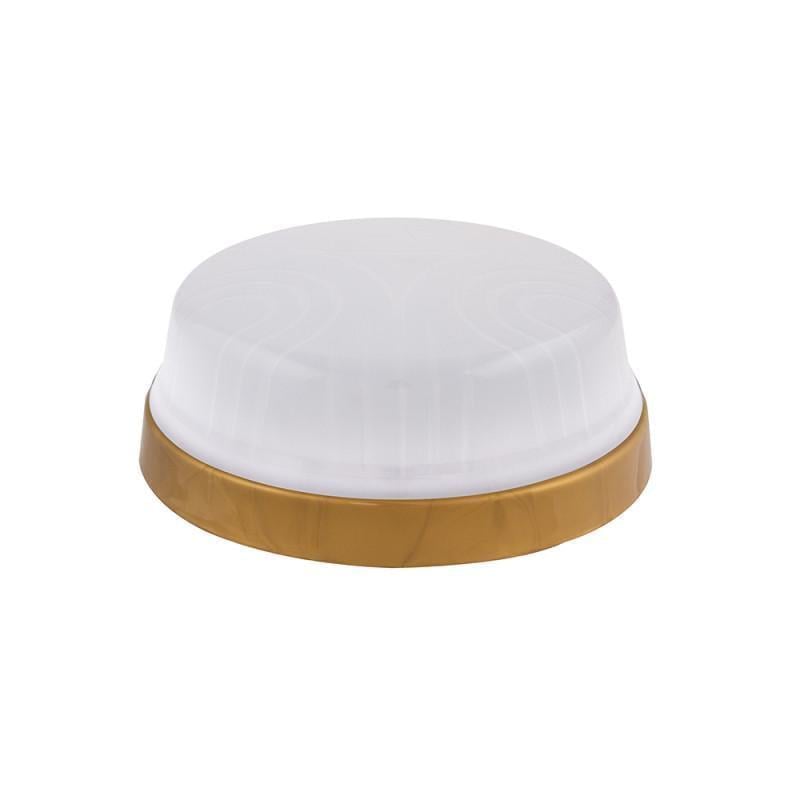 Настенно-потолочный светильник ERKA 1103-GB круглый E27 IP20 Золотой/Белый (27551570)