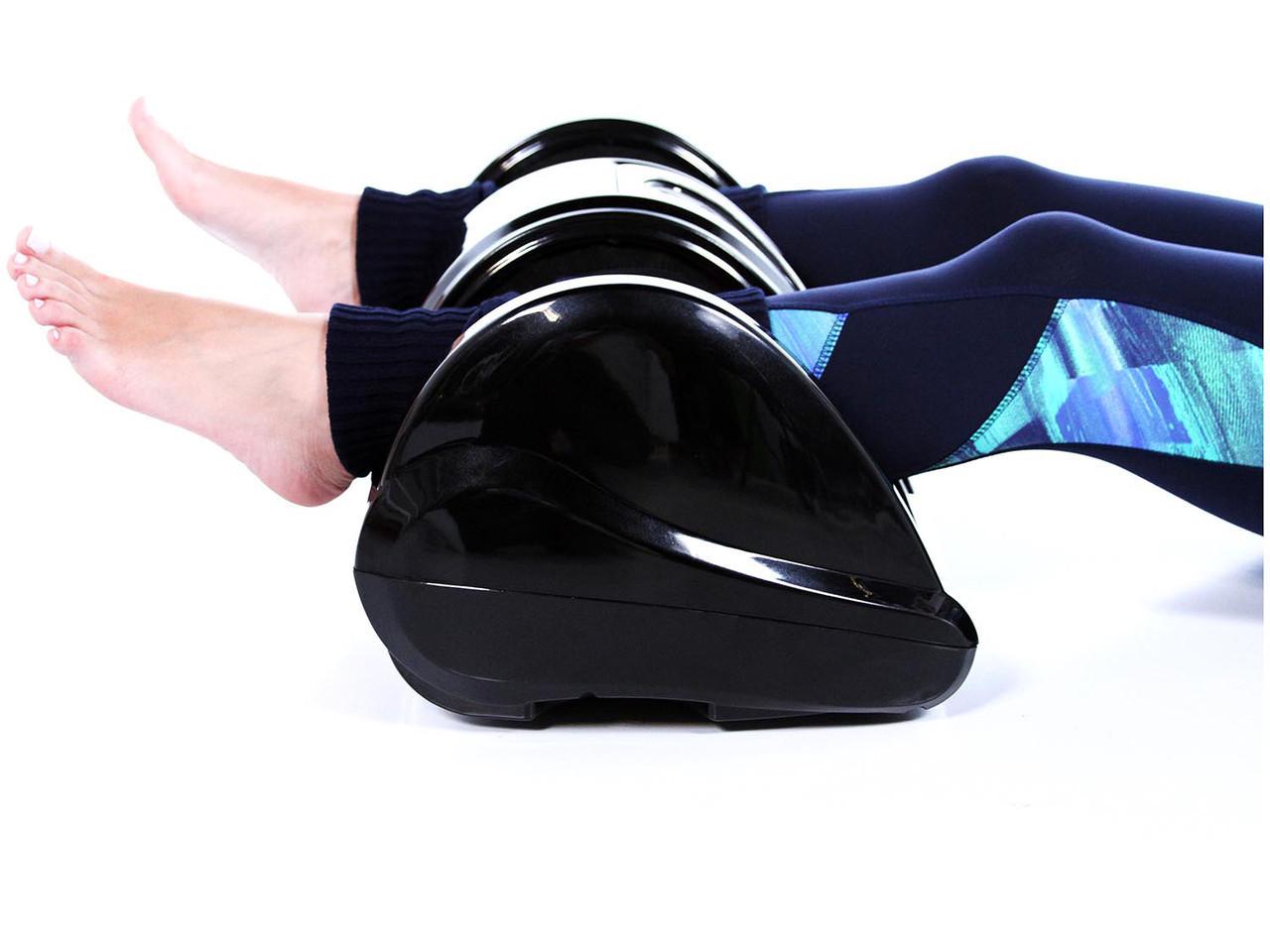 Електромасажер для ніг та стоп універсальний Foot Massager з пультом Чорний (0f3e0e5d) - фото 4