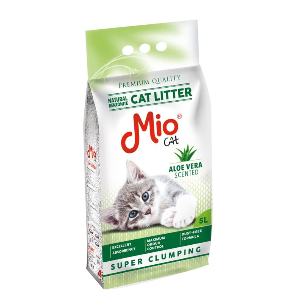 Наполнитель кошачьего туалета Mio Aloe Vera 5 л (14226162)