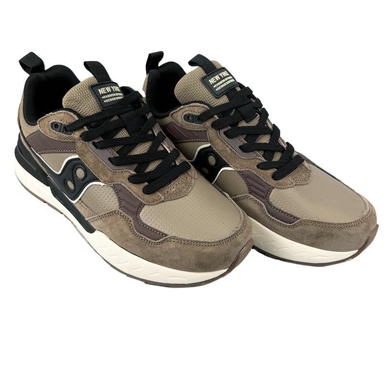 Кроссовки мужские Shadov 5000 кожаные 2068-7 p. 41 25,5 см Коричневый