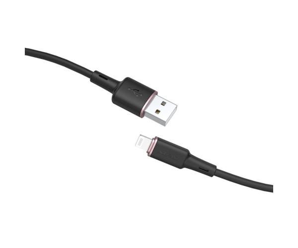 Кабель Data Acefast C2-02 USB-Lightning 2,4A 1,2 м Black (06AFC2-02B) - фото 2