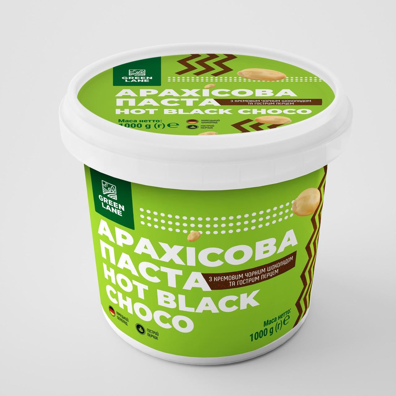 Ореховая паста с черным шоколадом и острым перцем натуральная без консервантов 1000 г (653347)