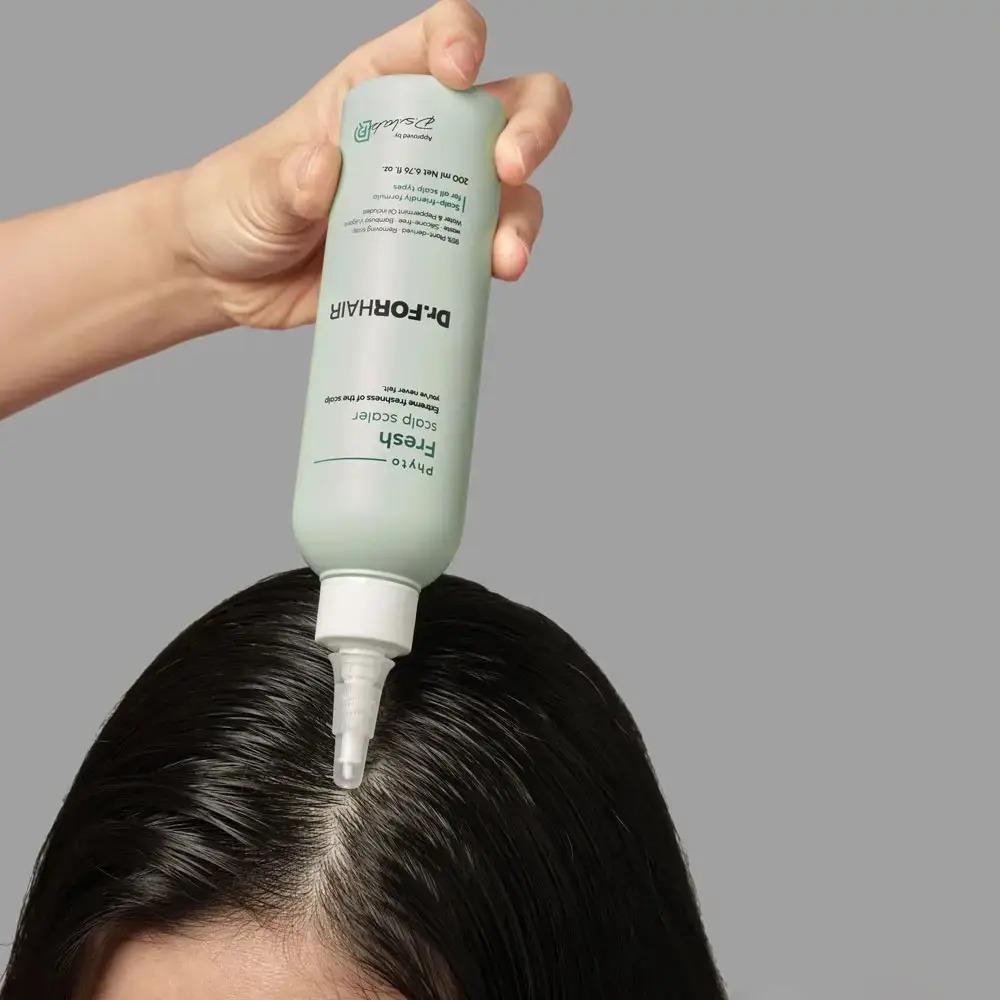 Маска-пилинг для очищения кожи головы освежающая Dr. FORHAIR Phyto Fresh Scalp Scaler 200 мл (10411803) - фото 4