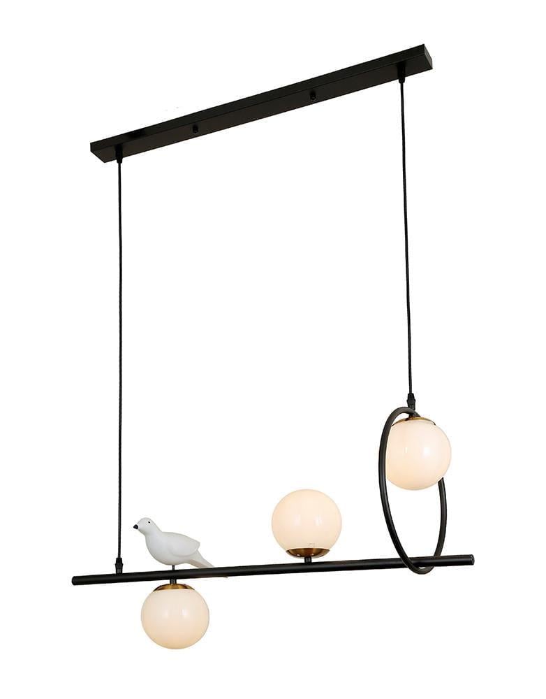 Люстра 761BS02-3 BK+WH (2422746547)