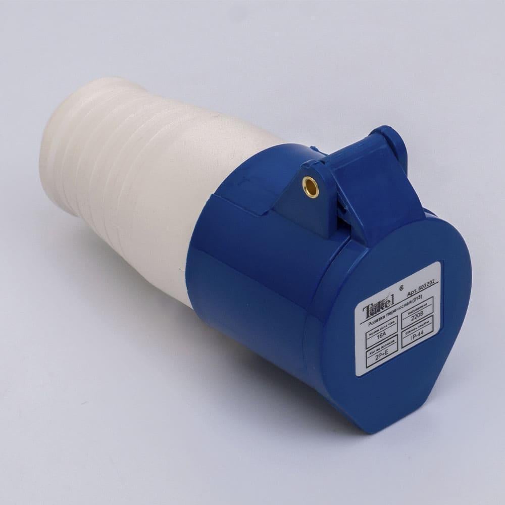 Розетка силовая TAKEL переносная 213 2P+PE 16A 220V IP44 (29177510) Розетка силовая TAKEL переносная 213 2P+PE 16A 220V IP44 (29177510)