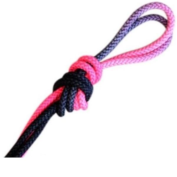 Скакалка Pastorelli Patrasso Multicolor FIG 03518 3м нейлон Жовтий/Чорний/Рожевий/Чорний (6936116102856)