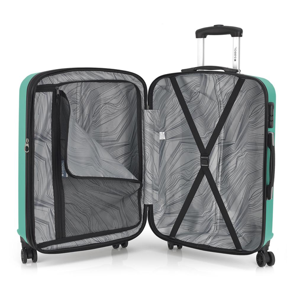 Чемодан Gabol Alabama M Mint (121846 045) - фото 4 Чемодан Gabol Alabama M Mint (121846 045) - фото 4