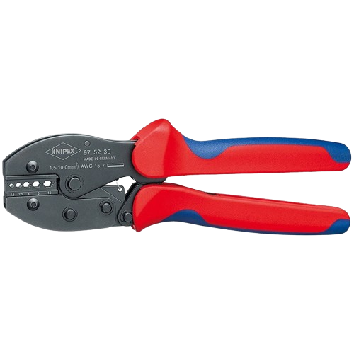 Клещи для опрессовки KNIPEX PreciForce 97 52 30 для обжима кабелей 1,5-10 мм2 Красный (32163508)