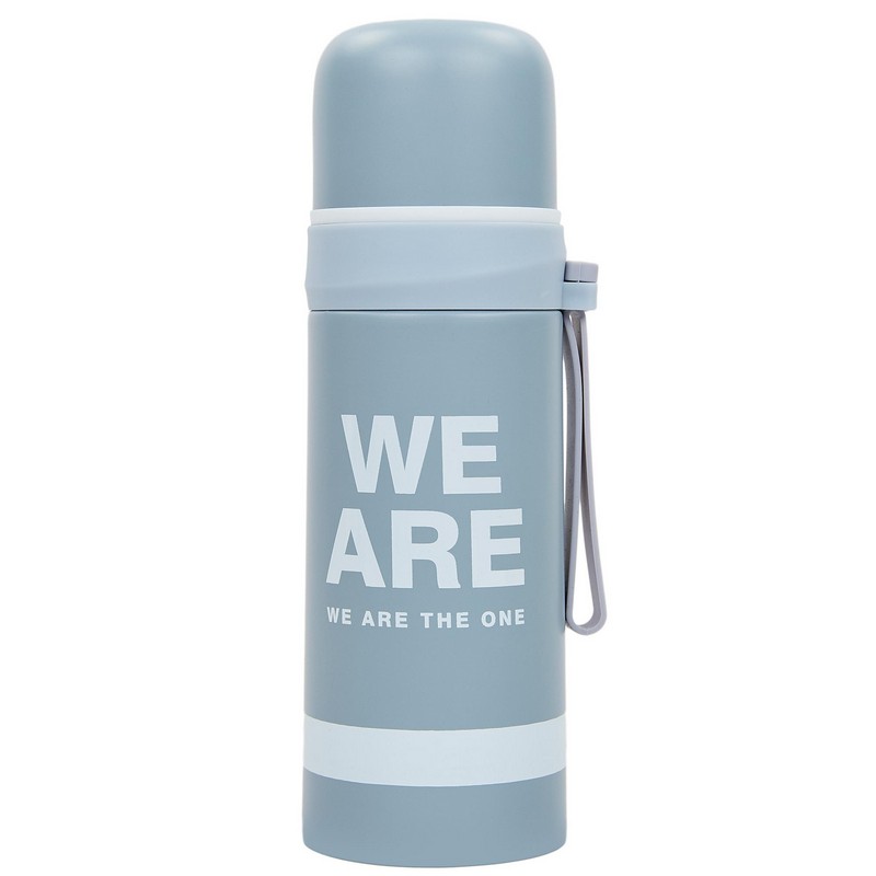 Термос стальной 350 мл Серый