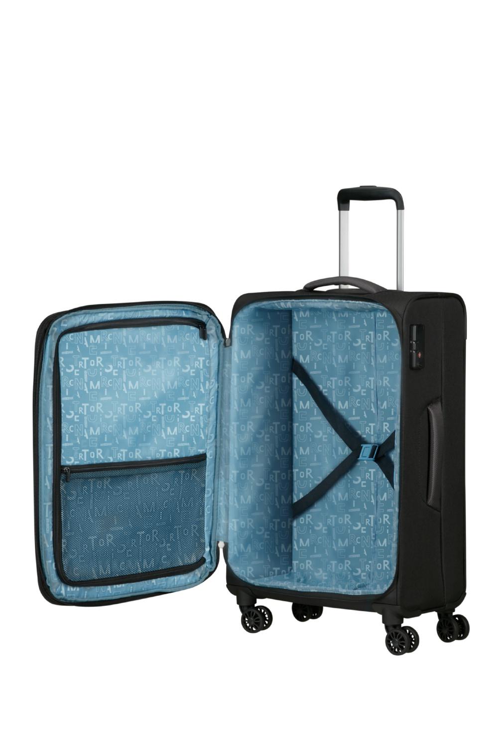 Чемодан American Tourister PULSONIC 68x44x27/30 см Черный (MD6*09002) - фото 2