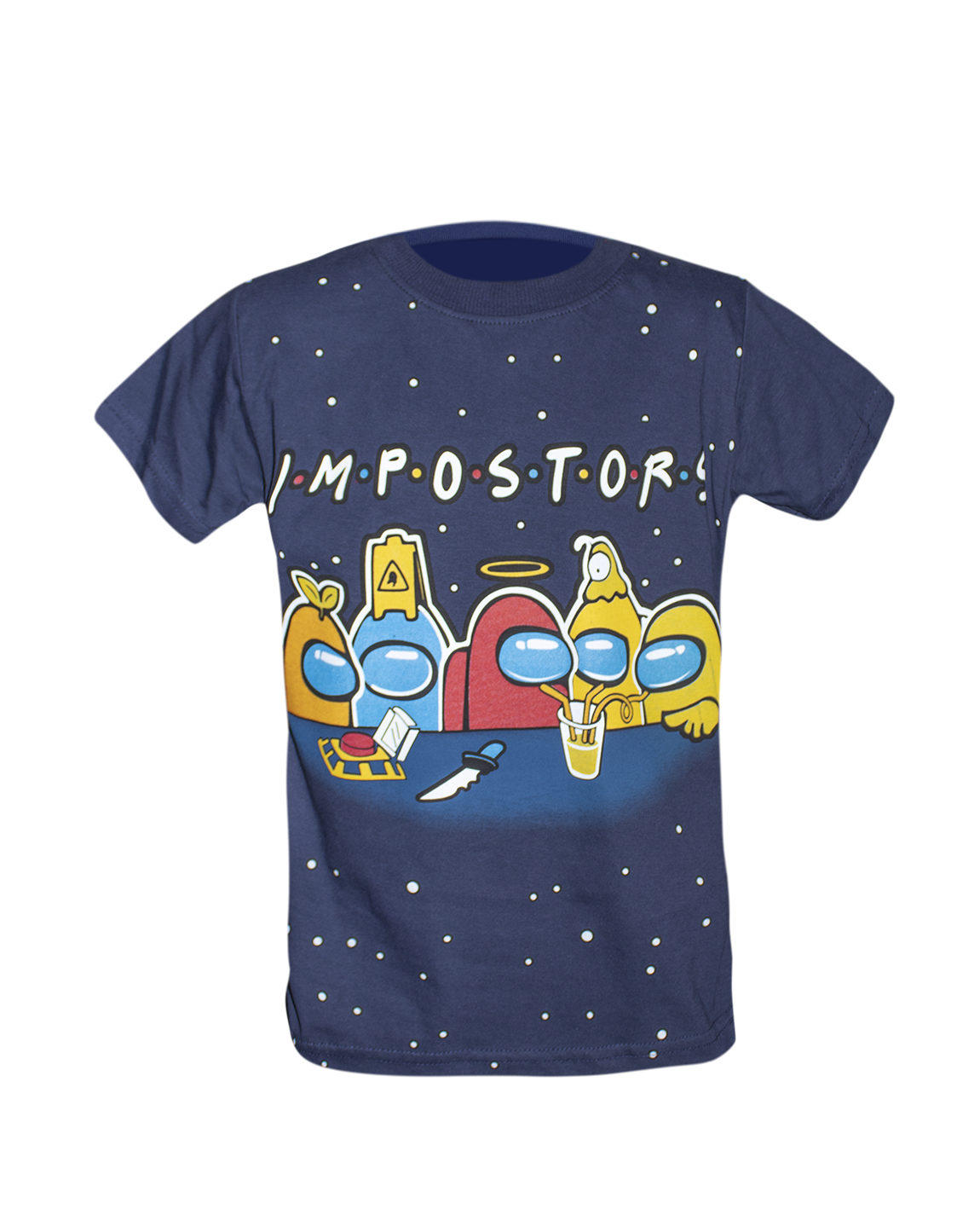 Футболка для хлопчика Among us р. 152 Синій