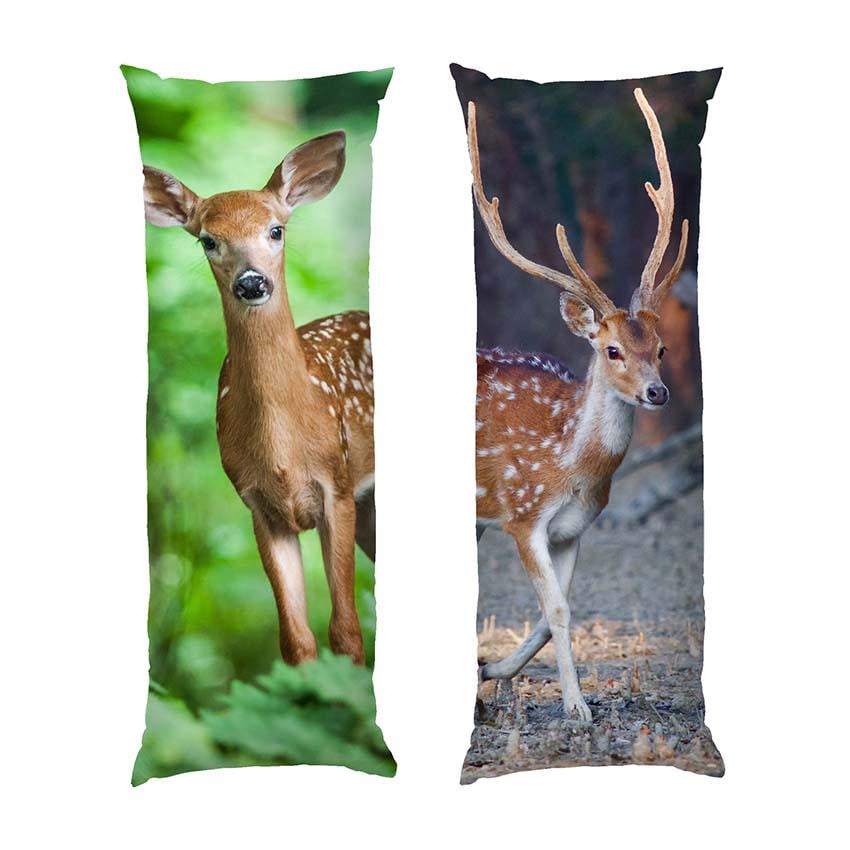 Подушка дакимакура Beautiful deers габардин 70х30 см (113565)