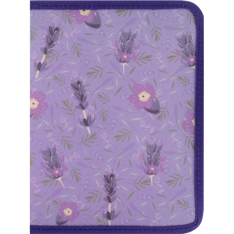 Папка объемная на молнии Axent A5+ Lavender-4 (1805-39-A)