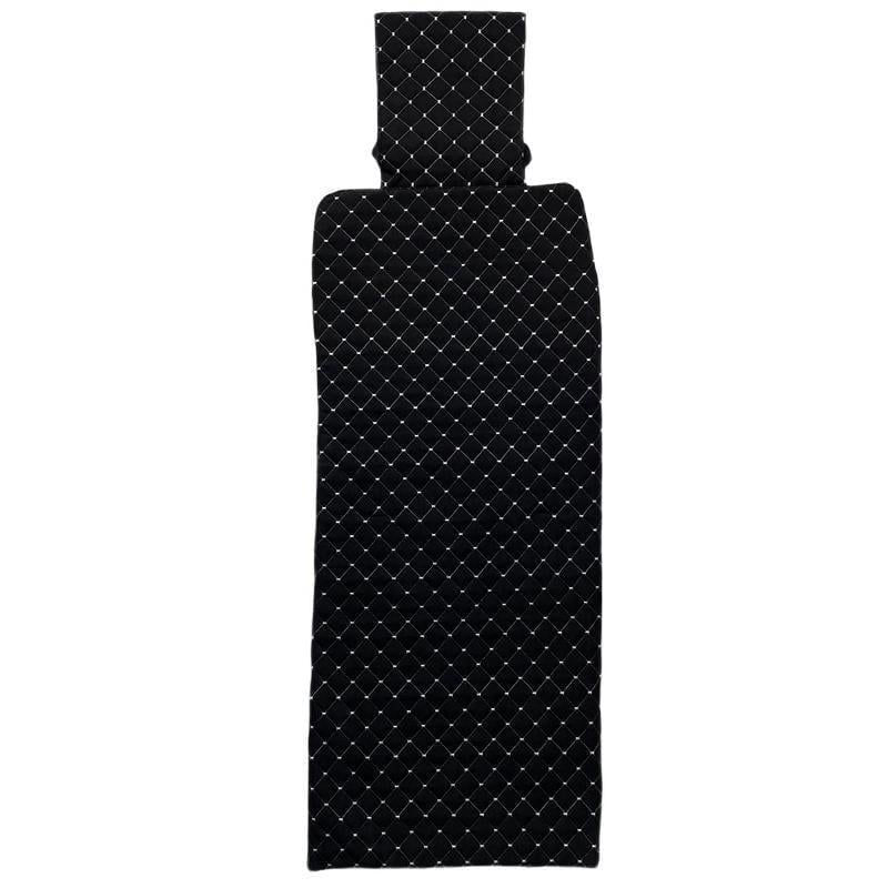 Накидка на сиденье автомобиля Lux с подголовником эко-замша с прошивкой 1 шт. Черный/Белый (773) - фото 4 Накидка на сиденье автомобиля Lux с подголовником эко-замша с прошивкой 1 шт. Черный/Белый (773) - фото 4