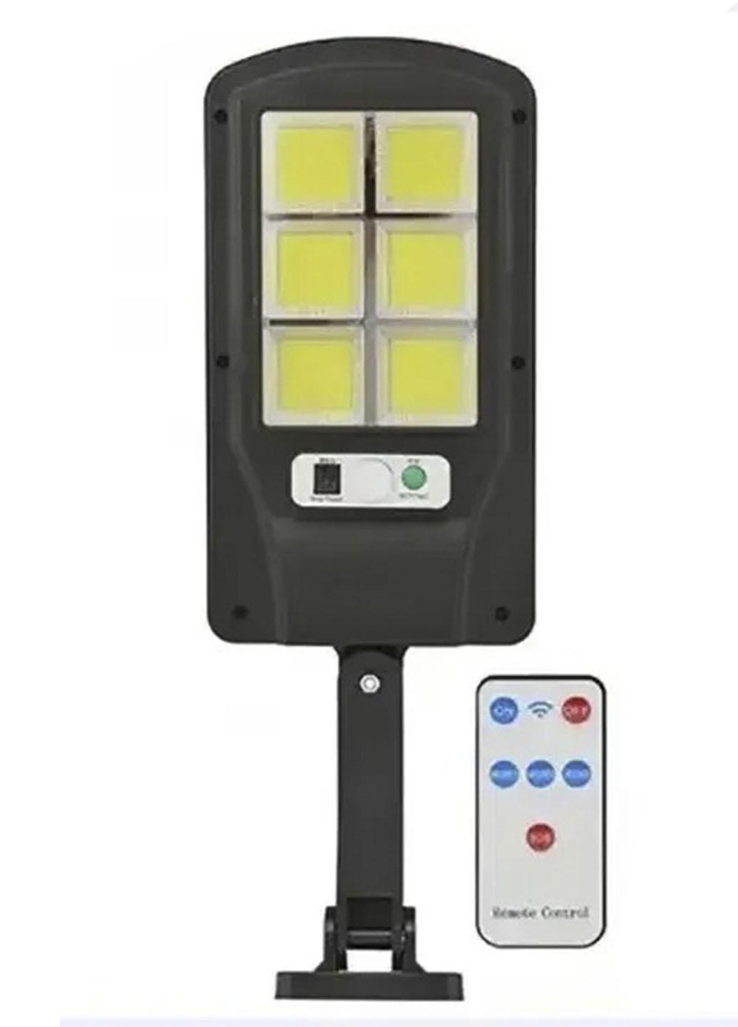 Ліхтар вуличний Solar Light 6COB на стовп із пультом на сонячних батареях Чорний (124522) - фото 8