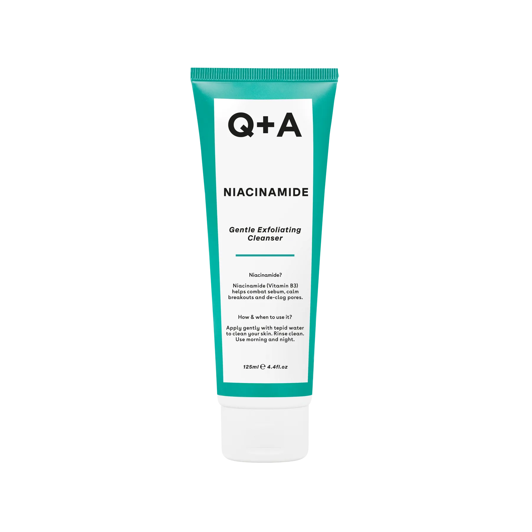 Очищувальний засіб для обличчя Q+A Niacinamide Gentle Exfoliating Cleanser (Т000157)