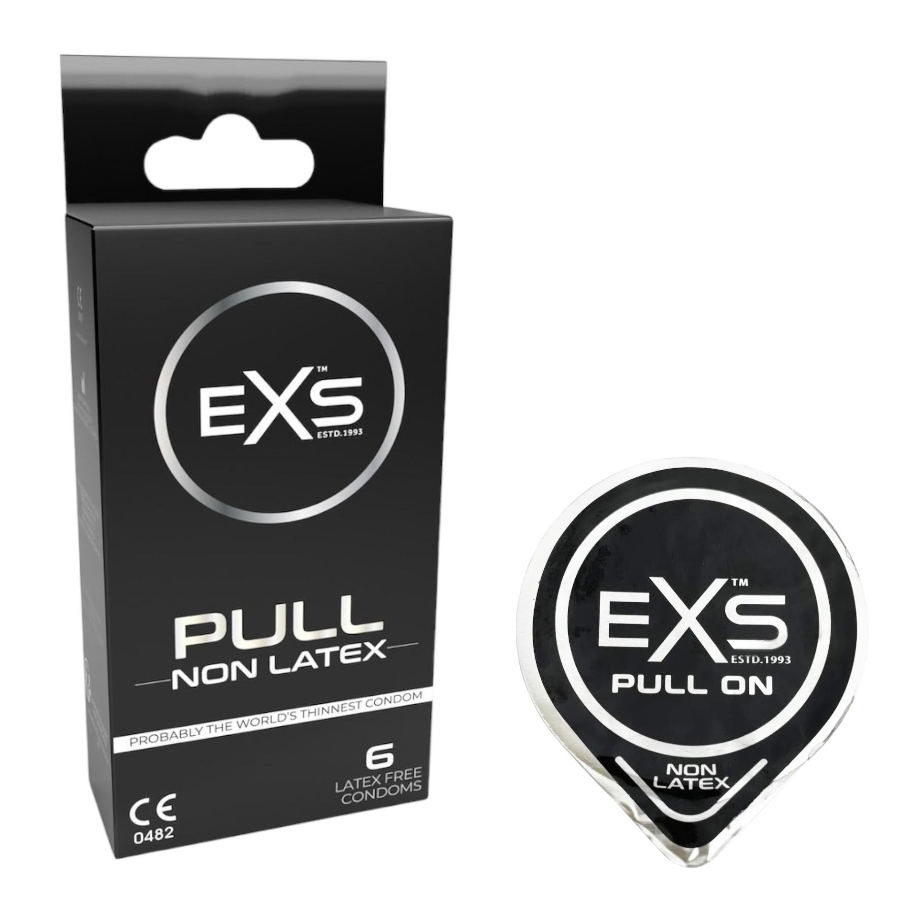 Презервативы ультратонкие PULL без латекса 6 штук для чувствительной кожи EXS 0,01 мм - фото 3