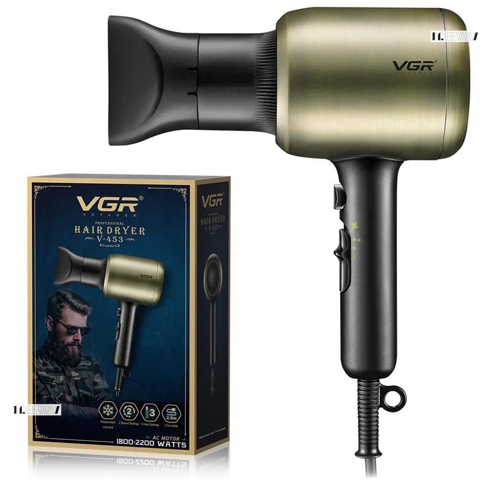 Фен VGR V-453 2200W Золотой (14424709)